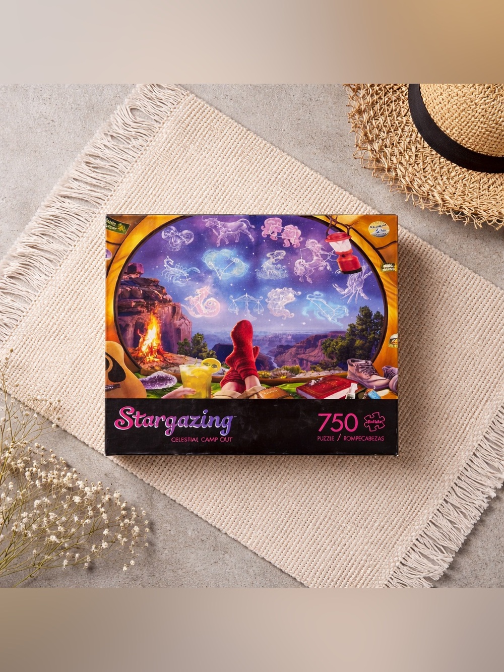 Celestial Stargazing 750-Piece Buffalo Puzzle w/ Poster